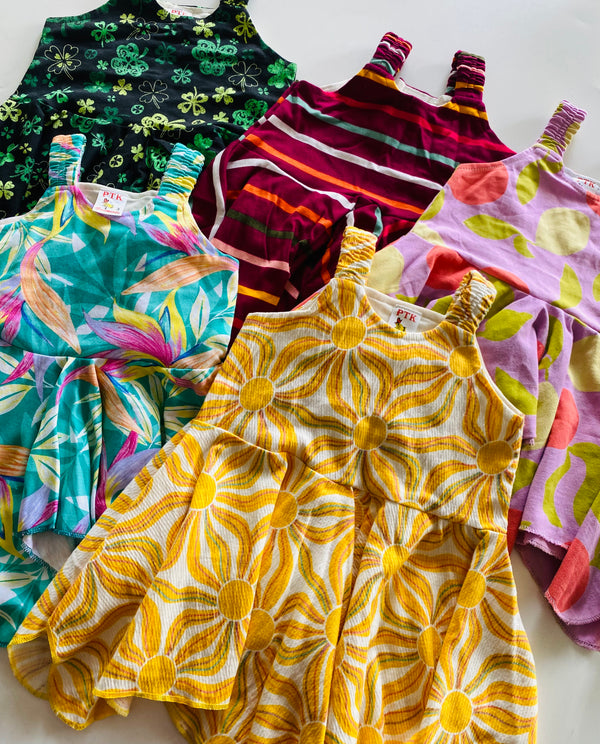 Asymmetric frock combo-3(1-2 years)