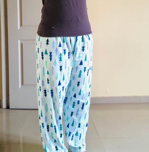symmetrical print women’s pant