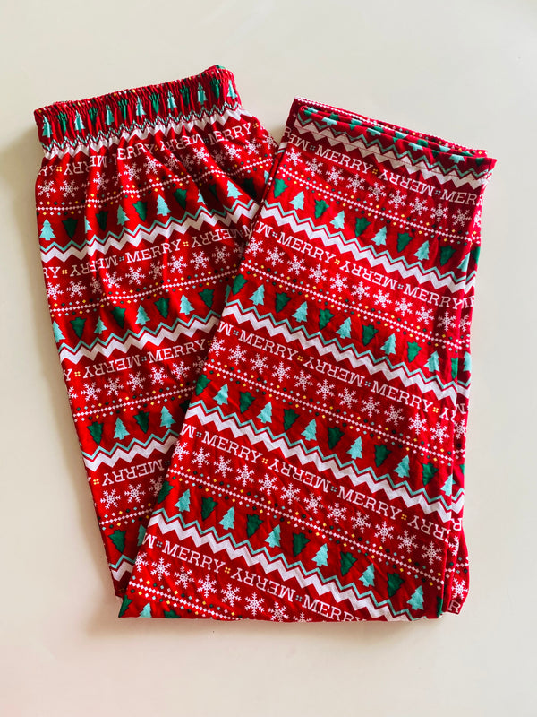Christmas print women’s pant
