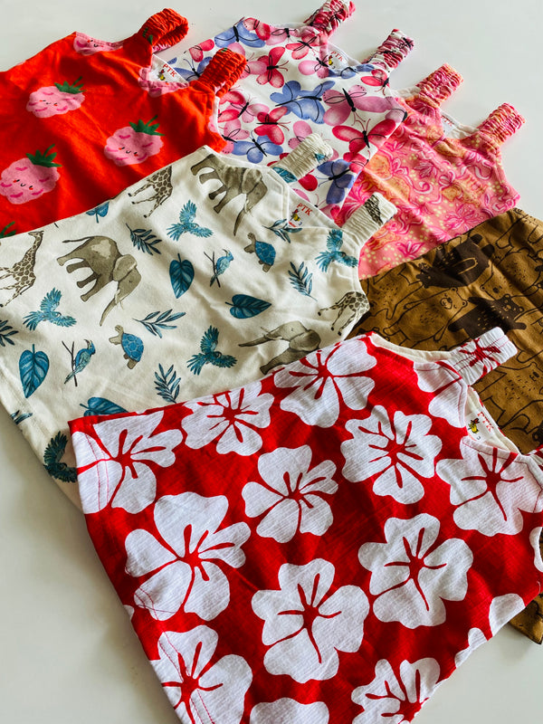 Belt frock Combo-3(6 months)(6 months)