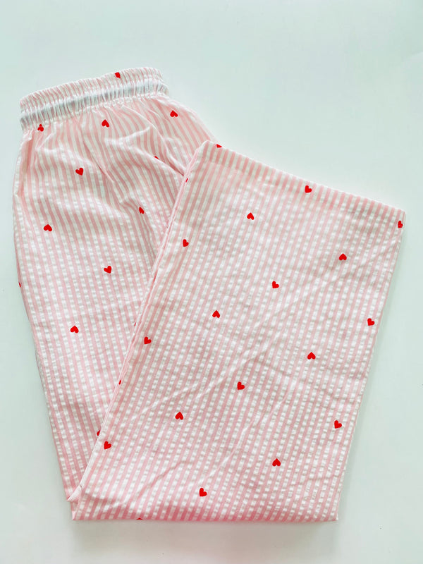Baby pink coloured plazzo pant (light weight fabric)