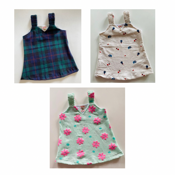 Newborn baby combo(BELT FROCK)