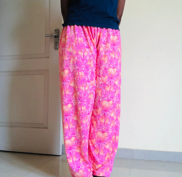 Pink coloured women’s pant