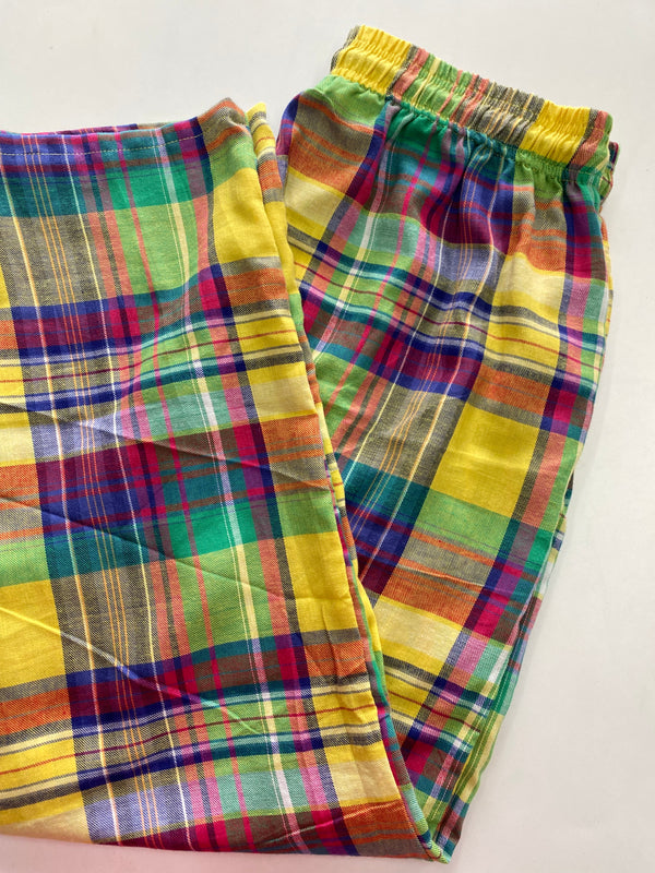 Multicoloured plazzo pant(light weight fabric)